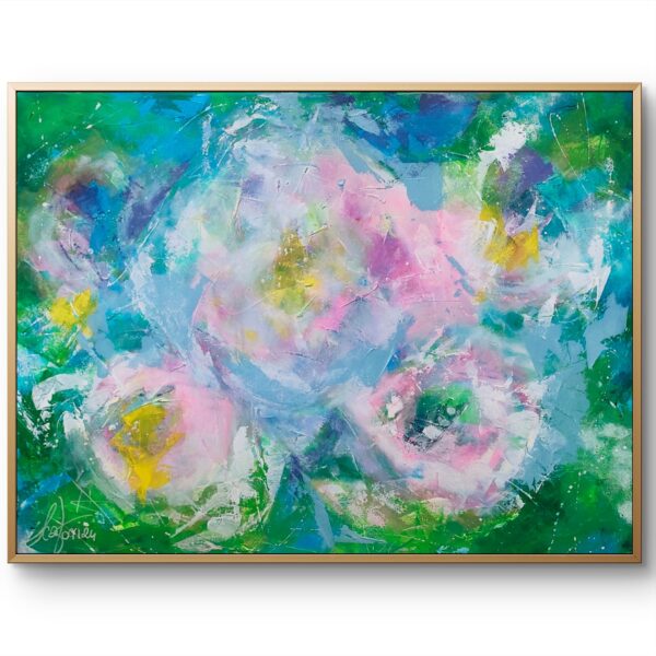 Jardin de hadas 1 60cm x 80cm obraz strukturalny, malowany ręcznie akryle na płótnie - obrazek 14