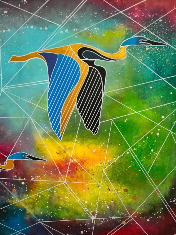 NIEDOSTĘPNY Feliz Vuelo 120cm x 100cm obraz akrylowy na płótnie - obrazek 11